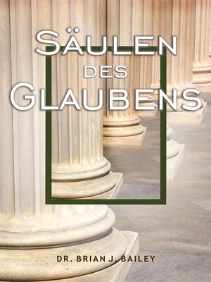 cover image of Säulen des Glaubens